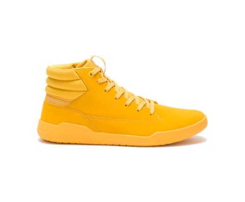 Caterpillar CAT CODE Hex Hi Men's Sneakers Yellow | CAT-713SL