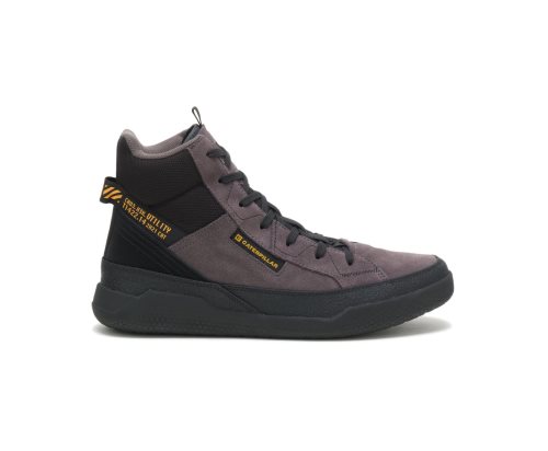 Caterpillar CAT CODE Hex Hi Utility Men's Sneakers Grey / Black | CAT-193HJ