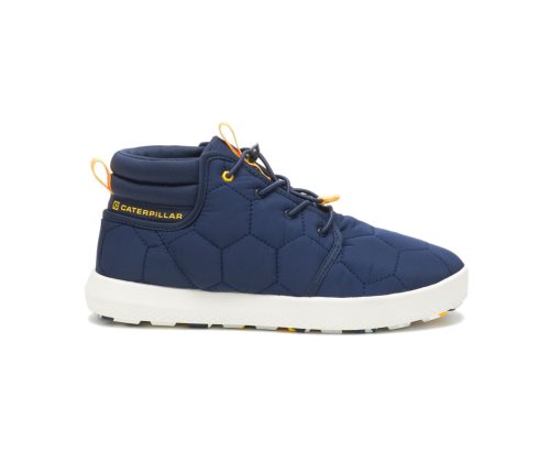 Caterpillar CAT CODE Scout Mid Women's Sneakers Blue | CAT-140TG