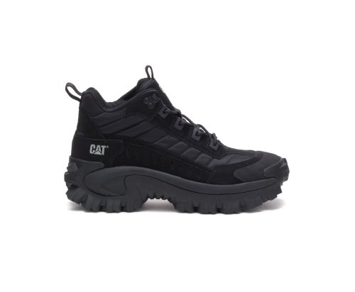 Caterpillar CAT Intruder Mid Men's Sneakers Black | CAT-109NO