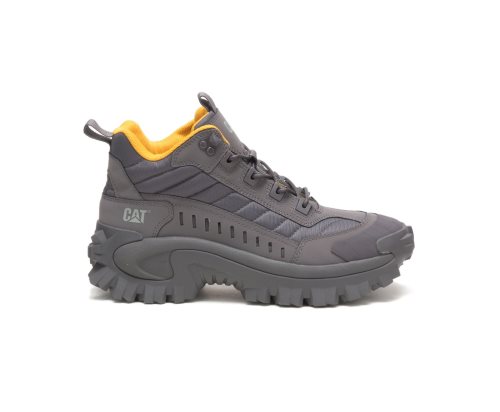 Caterpillar CAT Intruder Mid Men's Sneakers Grey | CAT-643UI