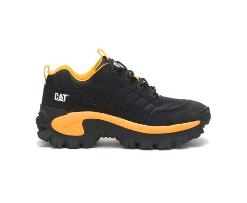 Caterpillar CAT Intruder Shoe Men's Casual Shoes Black / Yellow | CAT-821KO