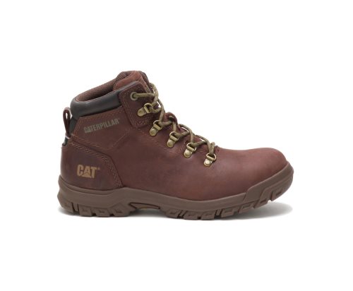 Caterpillar CAT Mae Steel Toe Waterproof Women's Work Boots Copper | CAT-739FX