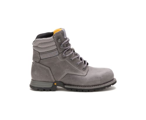 Caterpillar CAT Paisley 6" Steel Toe Women's Work Boots Grey | CAT-208NE