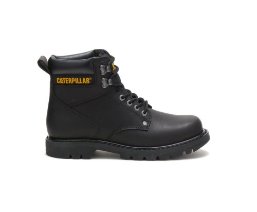 Caterpillar CAT Second Shift Men's Work Boots Black | CAT-532BI