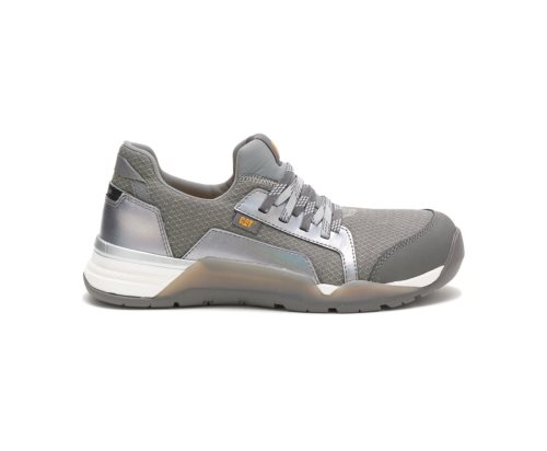 Caterpillar CAT Sprint Textile Alloy Toe Women's Sneakers Grey | CAT-865VI