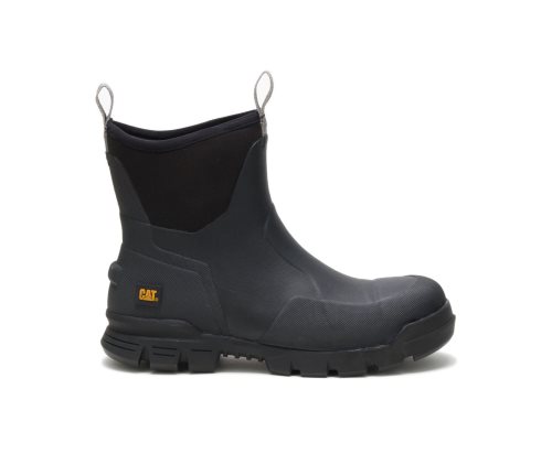 Caterpillar CAT Stormers 6" Boot Men's Rubber Boots Black | CAT-296VU