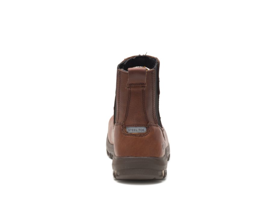 Caterpillar CAT Abbey Steel Toe Women's Work Boots Copper | CAT-651LN