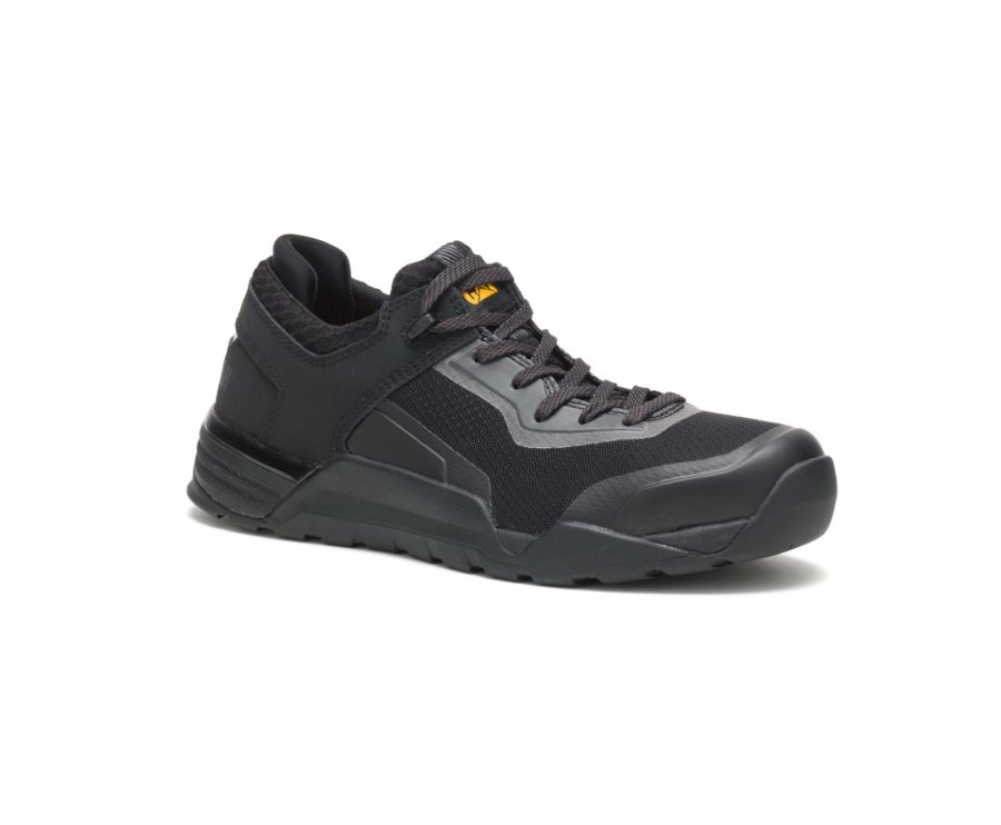 Caterpillar CAT Bolt Alloy Toe Men's Sneakers Black | CAT-739AF