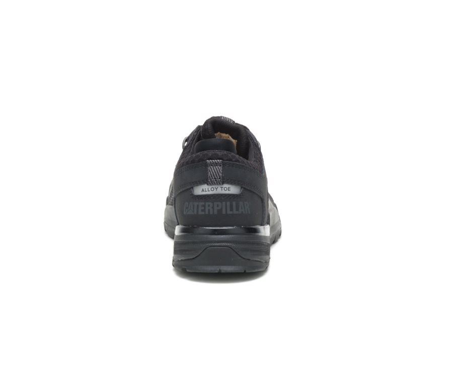 Caterpillar CAT Bolt Alloy Toe Men's Sneakers Black | CAT-739AF