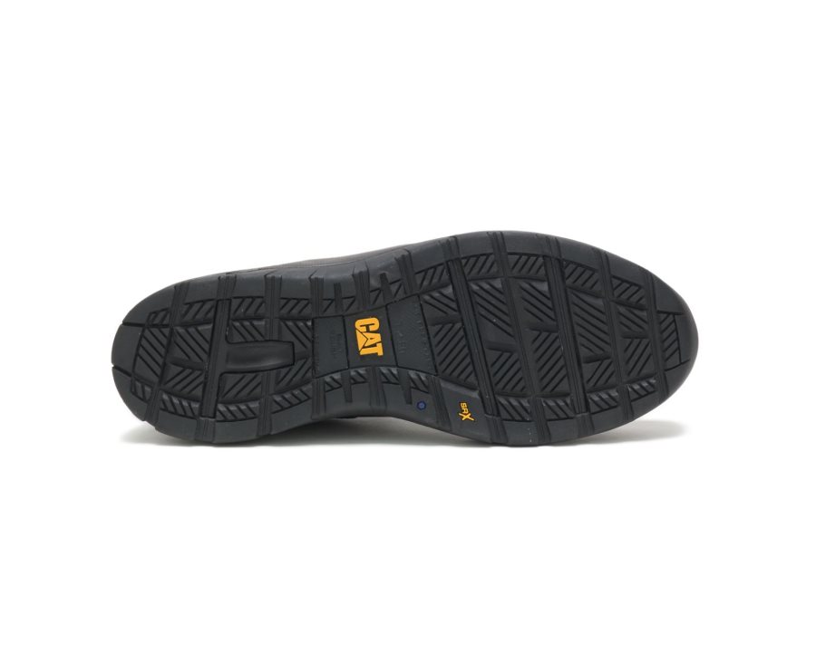 Caterpillar CAT Bolt Alloy Toe Men's Sneakers Black | CAT-739AF