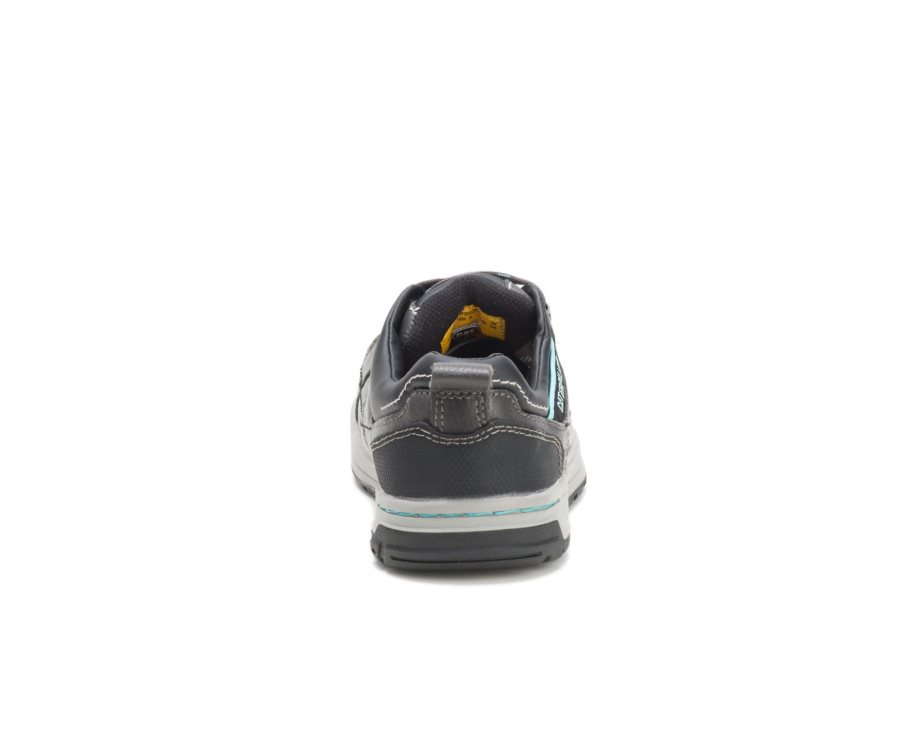 Caterpillar CAT Brode Steel Toe Women's Work Shoes Dark Grey / Mint | CAT-837CX