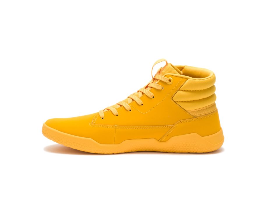 Caterpillar CAT CODE Hex Hi Men's Sneakers Yellow | CAT-713SL