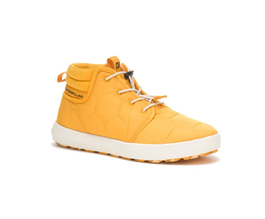 Caterpillar CAT CODE Scout Mid Men's Sneakers Yellow | CAT-210HA