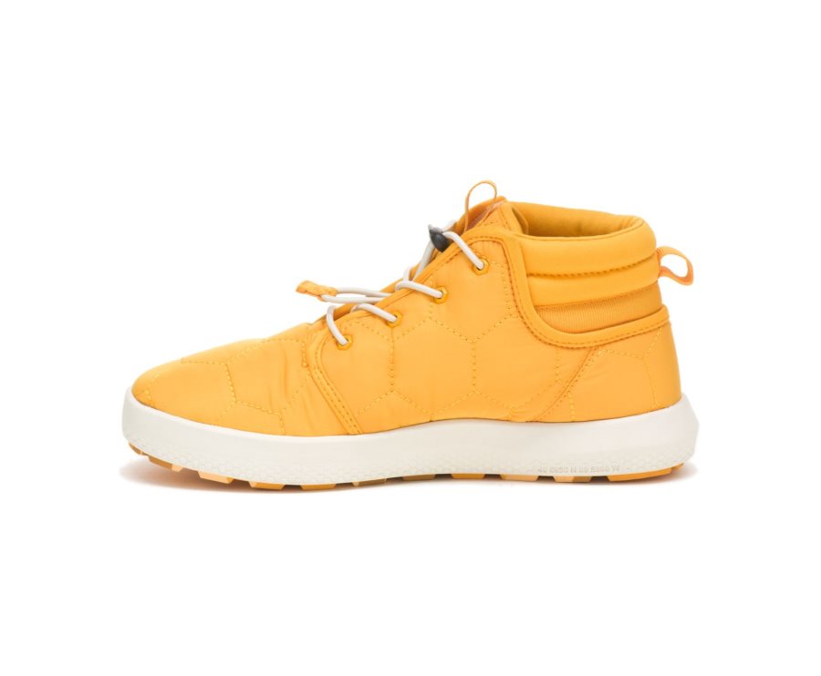 Caterpillar CAT CODE Scout Mid Women's Sneakers Yellow | CAT-152FO