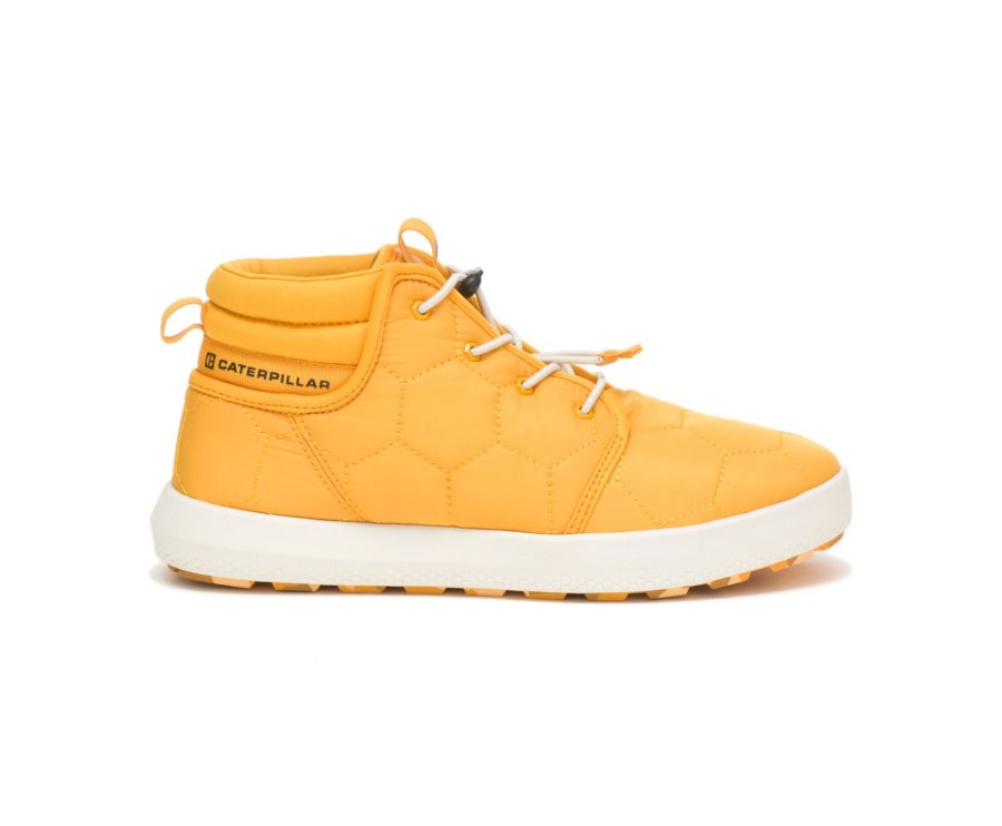 Caterpillar CAT CODE Scout Mid Women\'s Sneakers Yellow | CAT-152FO