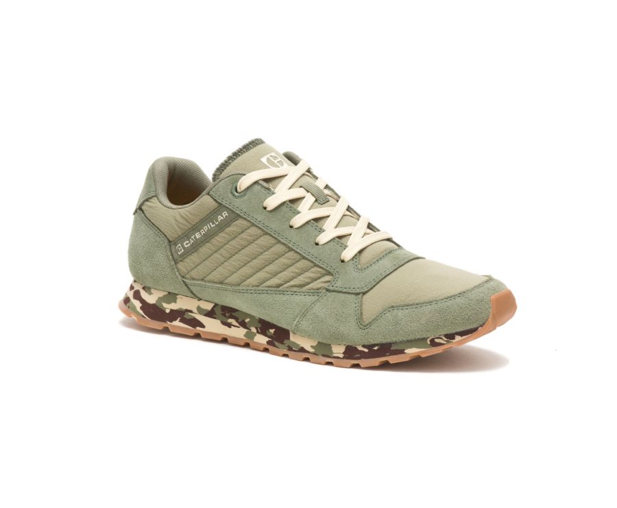 Caterpillar CAT CODE Ventura Men's Sneakers Deep Green | CAT-243MS