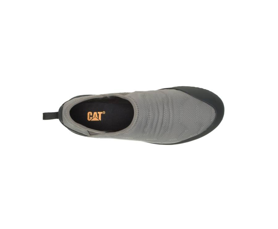 Caterpillar CAT Crossover Slip On Men's Casual Shoes Grey | CAT-824KO