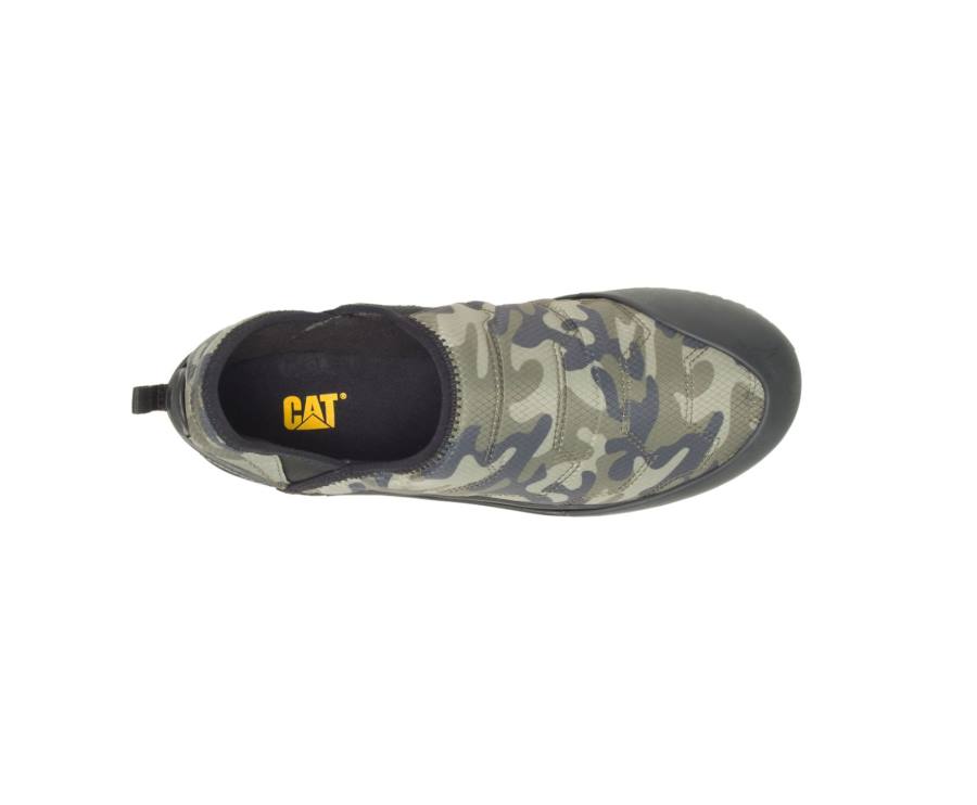 Caterpillar CAT Crossover Slip On Men's Casual Shoes Camo | CAT-832KO