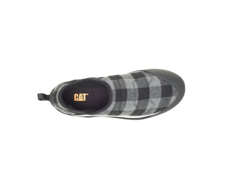 Caterpillar CAT Crossover Slip On Men's Casual Shoes Grey | CAT-835KO