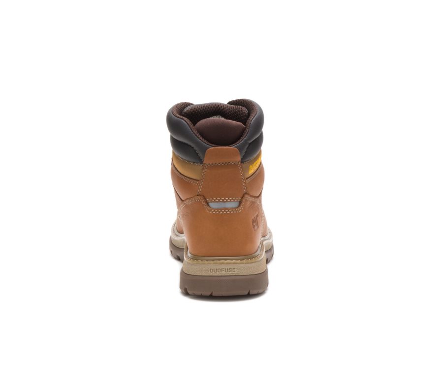 Caterpillar CAT Fairbanks Men's Work Boots Brown / Black | CAT-390RO