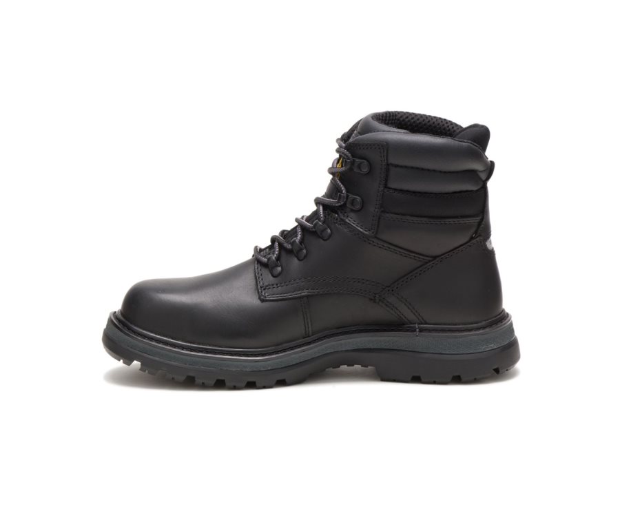 Caterpillar CAT Fairbanks Steel Toe Men's Work Boots Black | CAT-159YB