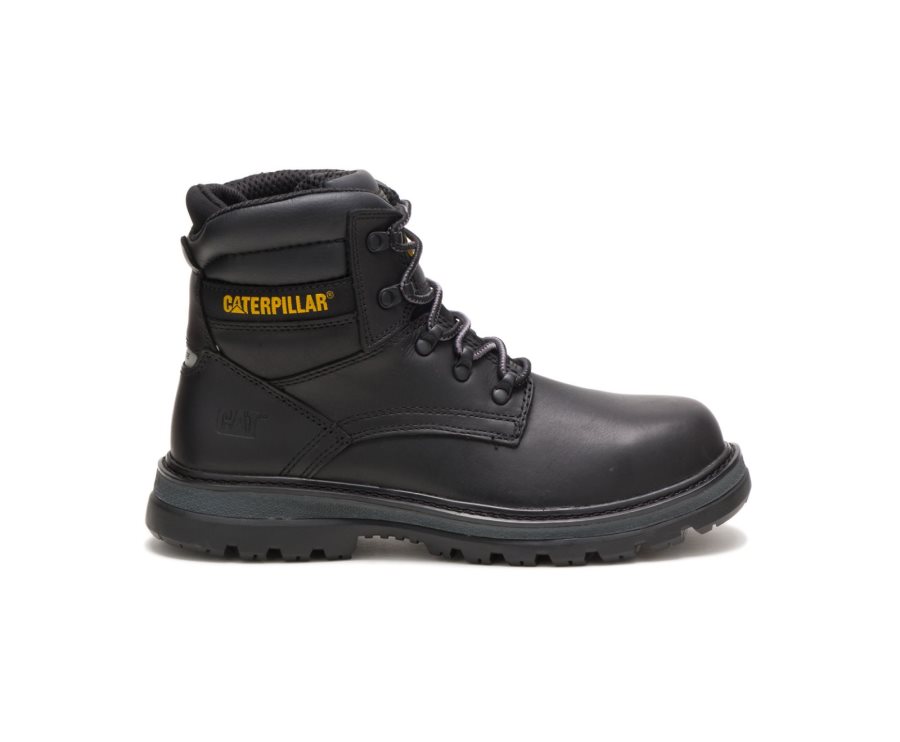 Caterpillar CAT Fairbanks Steel Toe Men\'s Work Boots Black | CAT-159YB