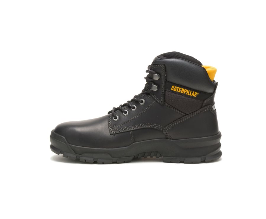 Caterpillar CAT Mobilize Alloy Toe Men's Work Boots Black | CAT-168XJ