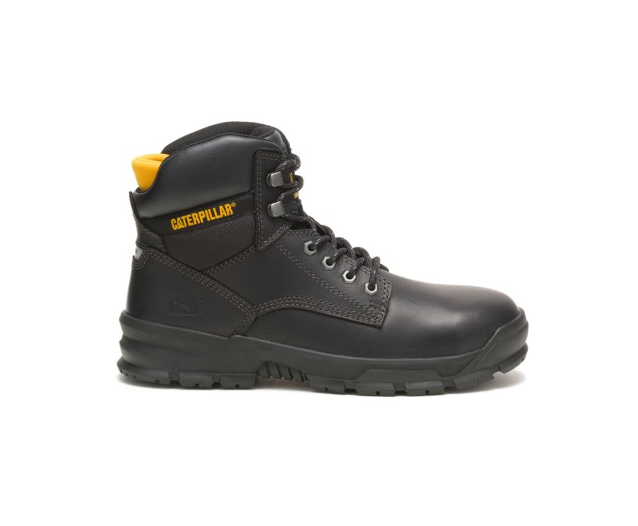 Caterpillar CAT Mobilize Alloy Toe Men\'s Work Boots Black | CAT-168XJ