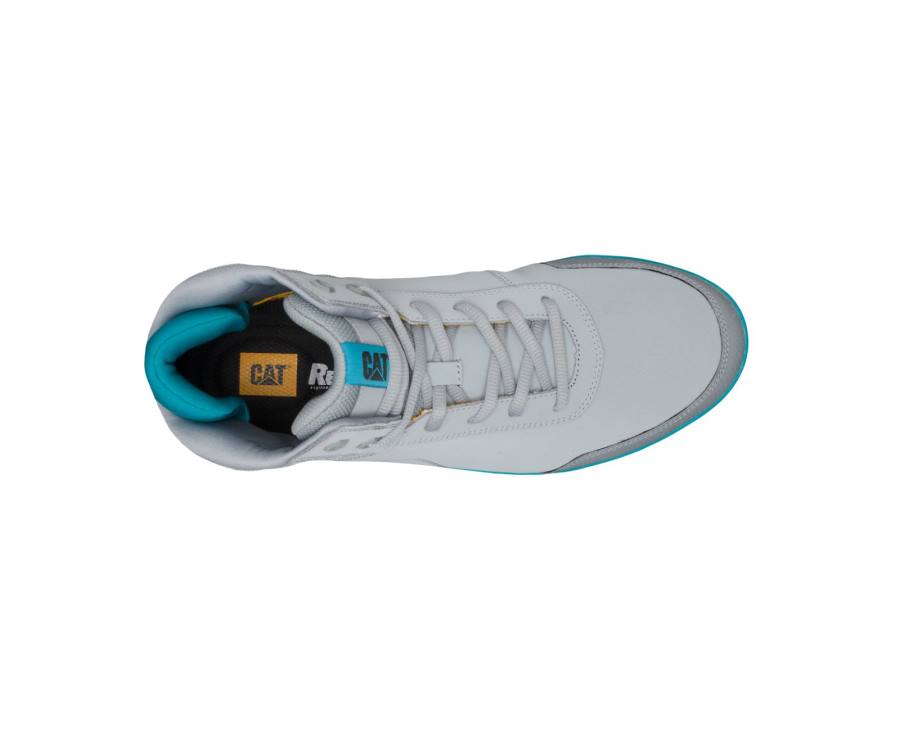 Caterpillar CAT ProRush All Day Mid Women's Sneakers Grey / Blue | CAT-756KO