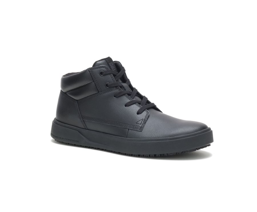 Caterpillar CAT ProRush SR+ Chukka Men's Sneakers Black | CAT-053MY