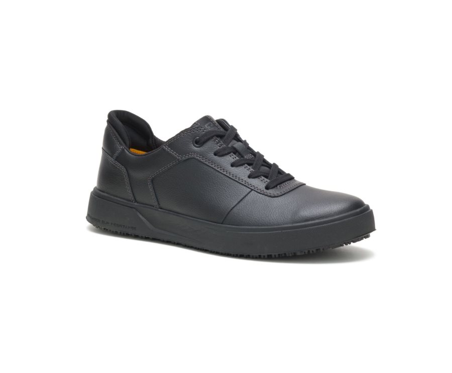 Caterpillar CAT ProRush SR+ Oxford Men's Sneakers Black | CAT-651VO