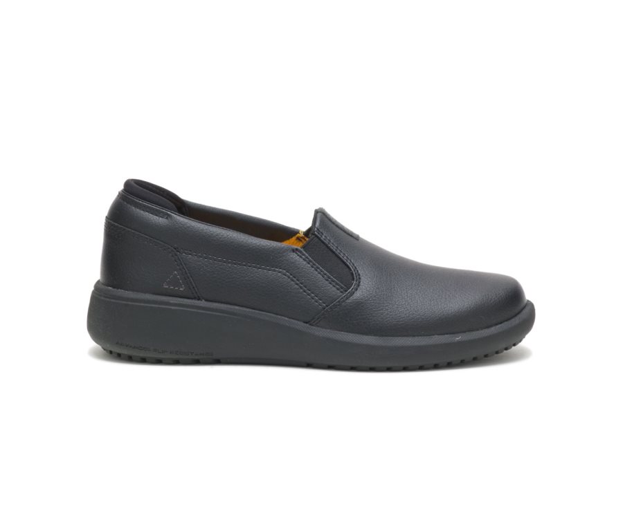 Caterpillar CAT ProRush SR+ Slip On Women\'s Casual Shoes Black | CAT-684EA