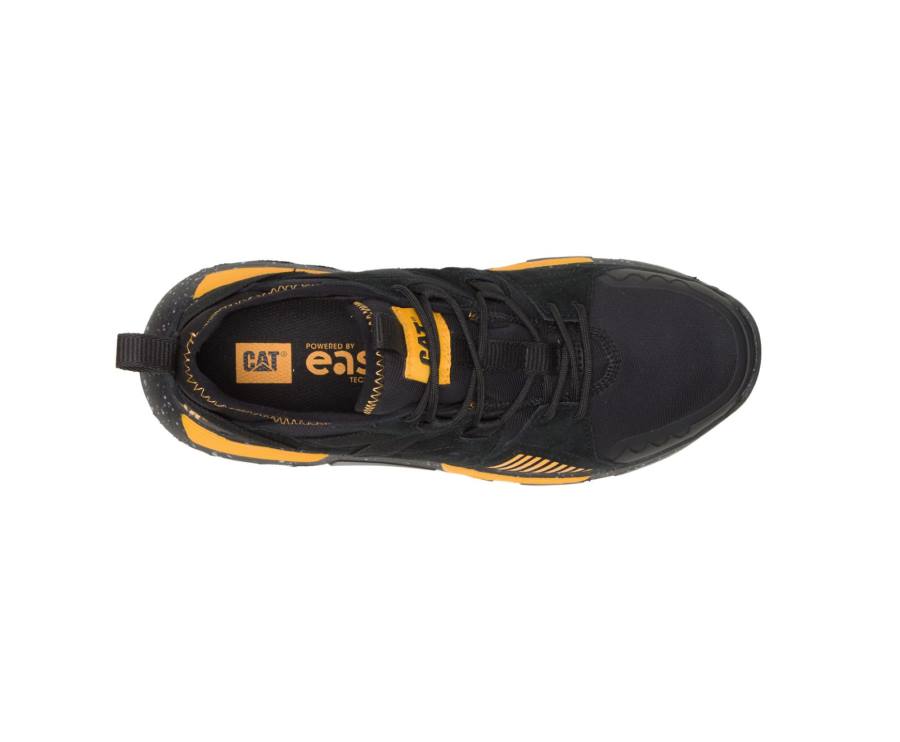 Caterpillar CAT Raider Sport Men's Sneakers Black / Yellow | CAT-822KO