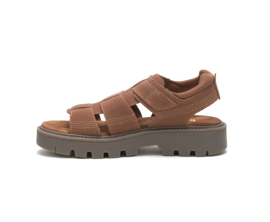 Caterpillar CAT Rigor Women's Sandals Brown | CAT-771KO