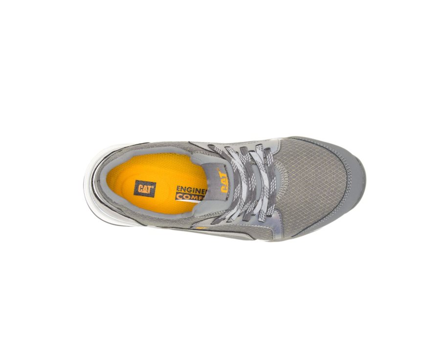 Caterpillar CAT Sprint Textile Alloy Toe Women's Sneakers Grey | CAT-865VI