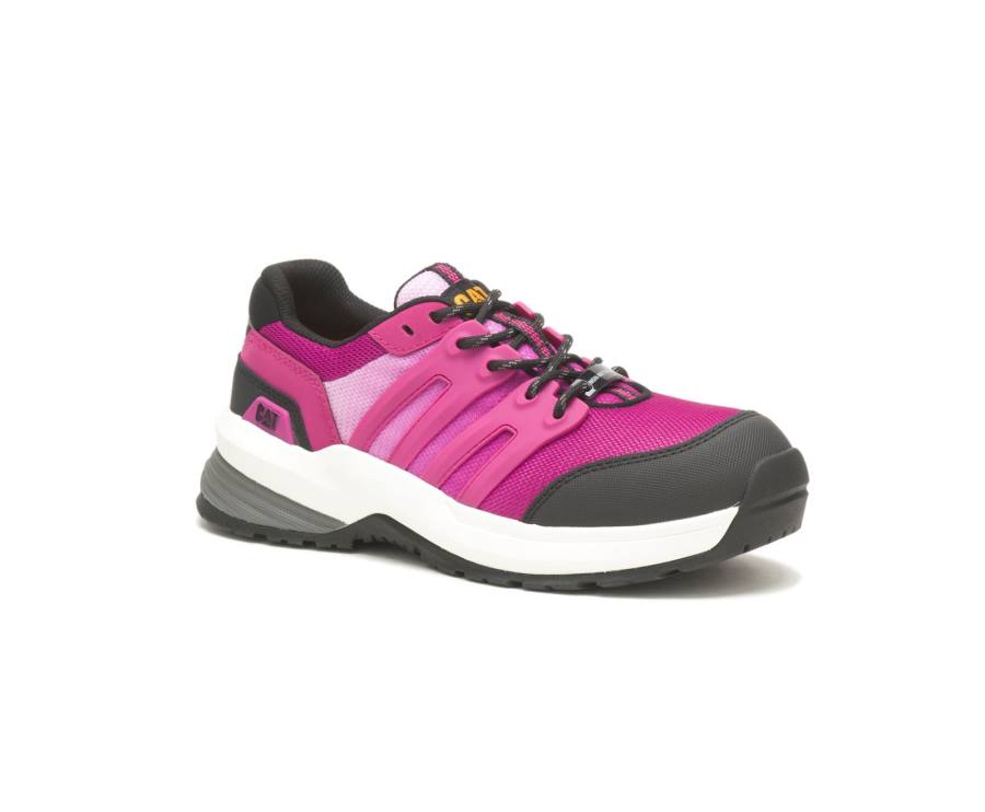 Caterpillar CAT Streamline 2.0 Composite Toe Women's Work Shoes Fuchsia | CAT-750KO