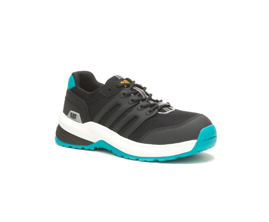 Caterpillar CAT Streamline 2.0 Composite Toe Women's Work Shoes Black / Turquoise | CAT-751KO