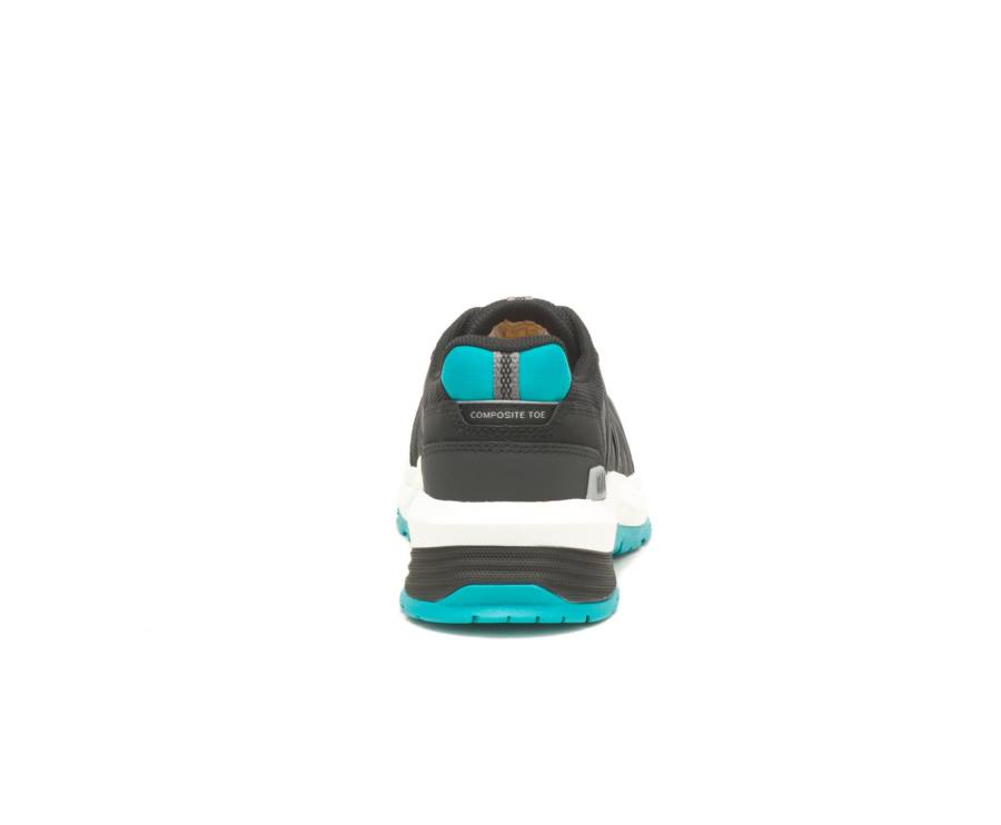 Caterpillar CAT Streamline 2.0 Composite Toe Women's Work Shoes Black / Turquoise | CAT-751KO