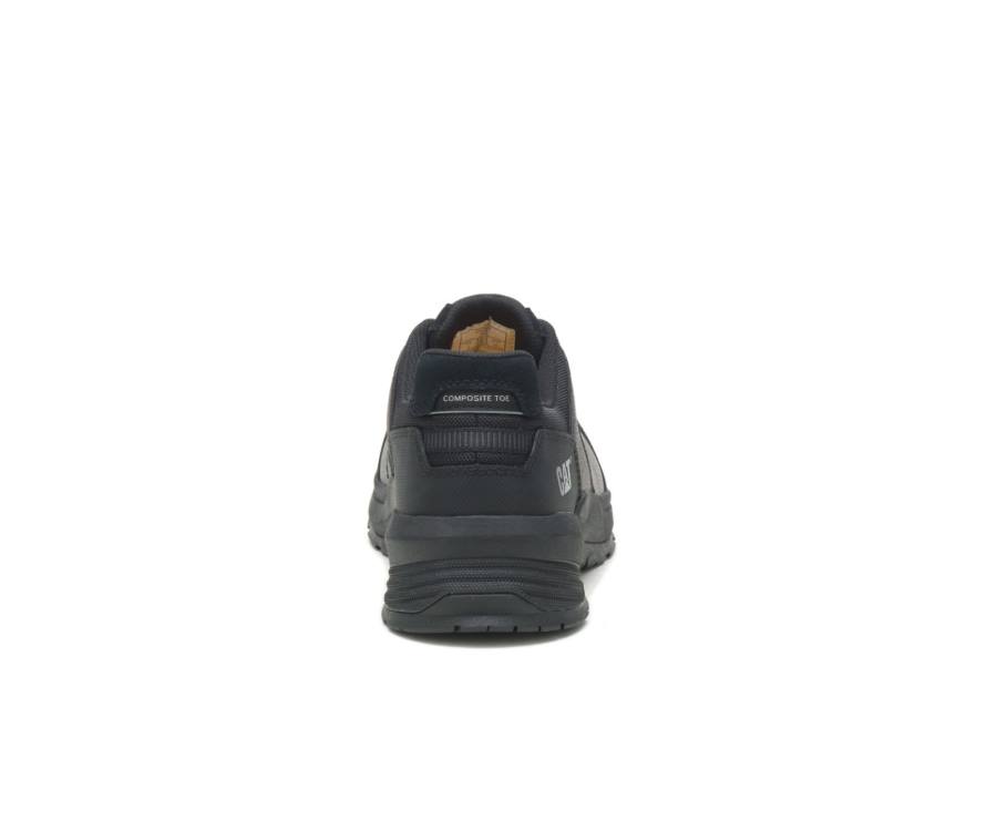 Caterpillar CAT Streamline 2.0 Leather Composite Toe Men's Work Shoes Black | CAT-814KO