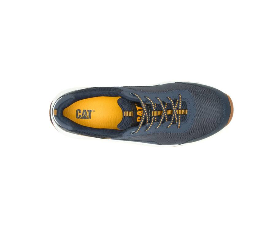 Caterpillar CAT Streamline 2.0 Mesh Composite Toe Men's Work Shoes Navy | CAT-816KO