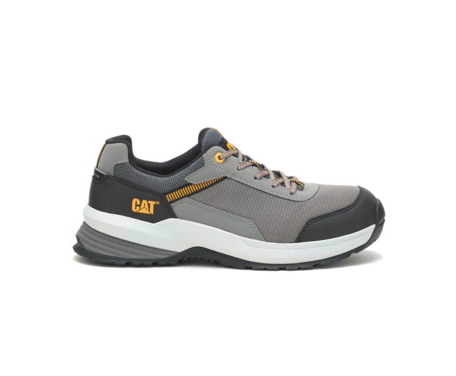 Caterpillar CAT Streamline 2.0 Mesh Composite Toe Men\'s Work Shoes Grey | CAT-817KO