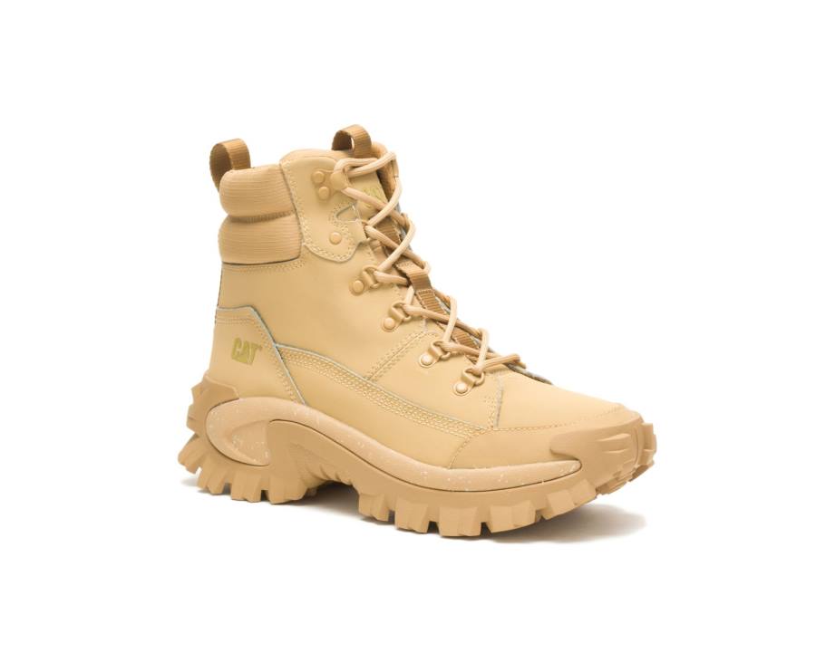 Caterpillar CAT Trespass Women's Work Boots Deep Yellow | CAT-783KO